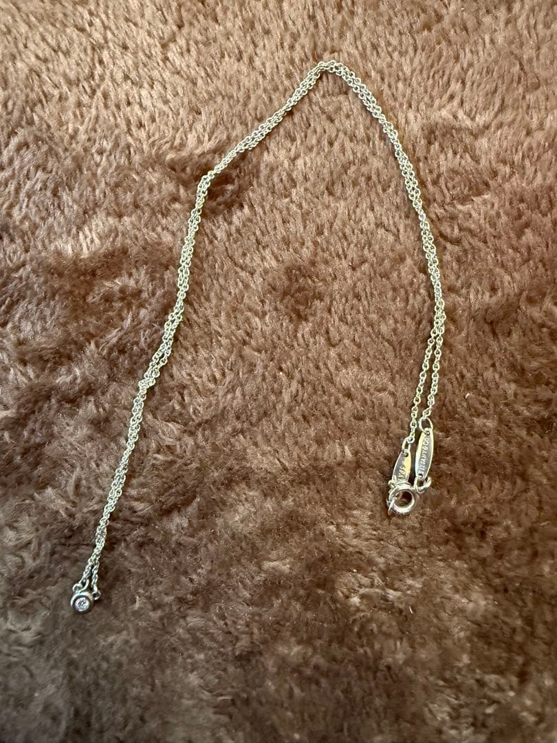 ティファニー バイザヤード ネックレス シルバー925 ダイヤモンド