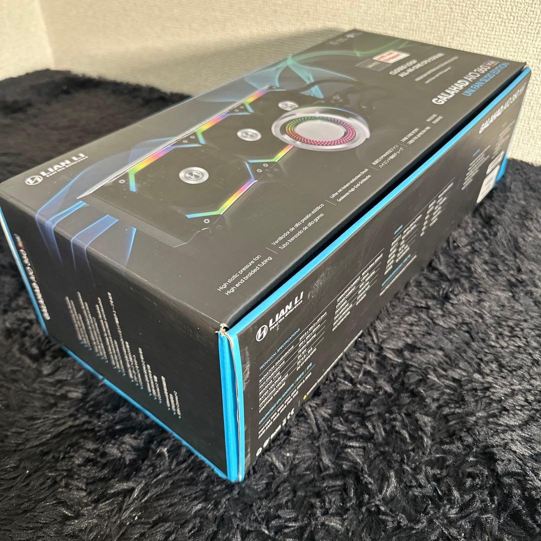 LIAN LI CPUクーラー GALAHAD AIO 360 RGB ホワイト