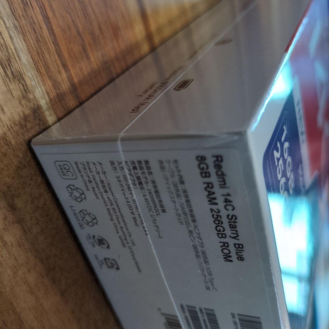 シュリンク保証書付き 新品未開封Xiaomi Redmi 14C 256GB