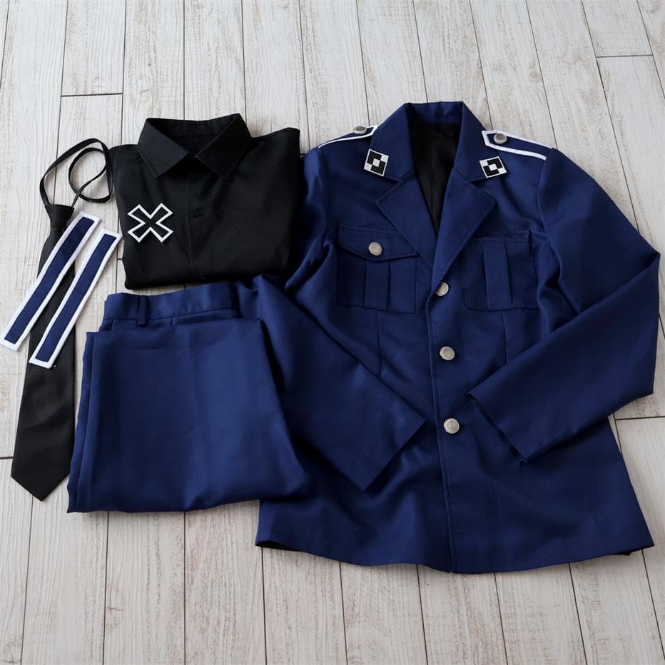 ヘタリア　プロイセン　軍服　衣装＋ウィッグ（クラッセ製）　M