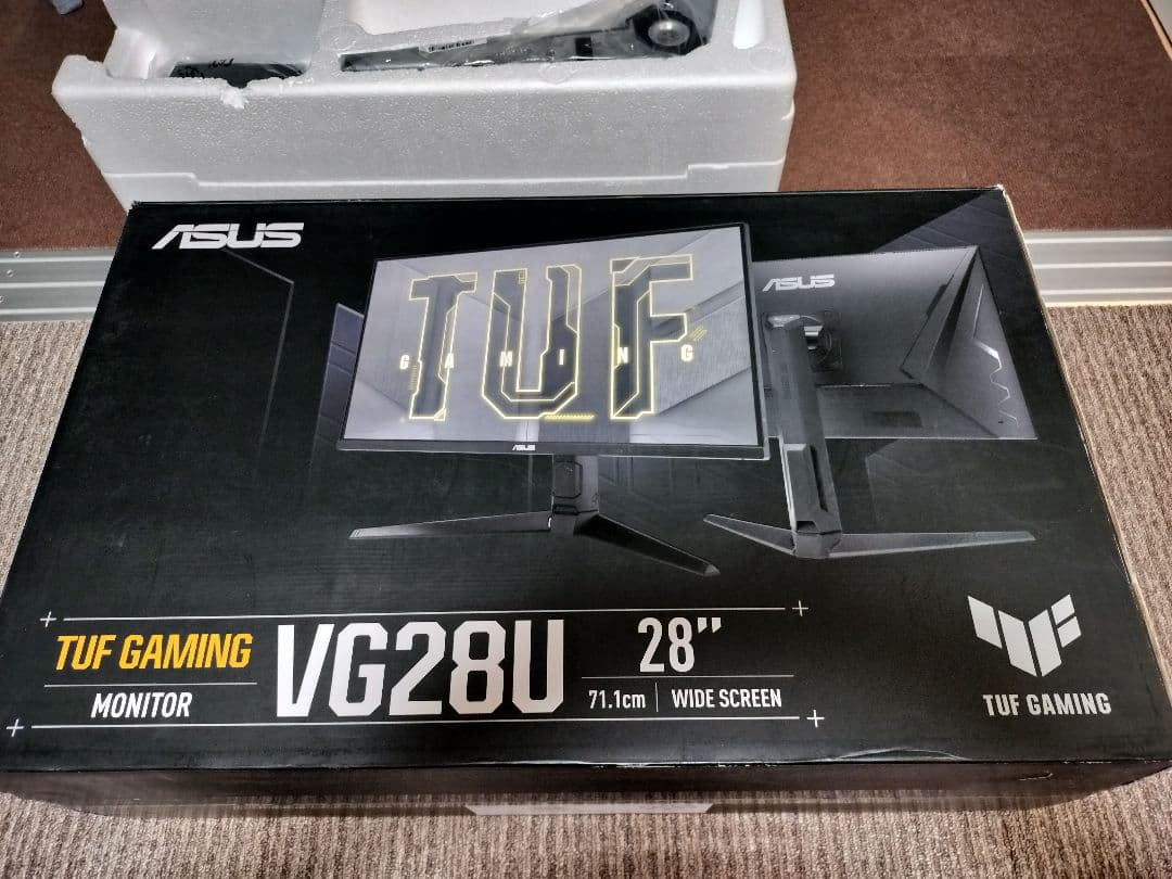 ASUS TUF Gaming VG28UQL1A 28インチ4Kモニター