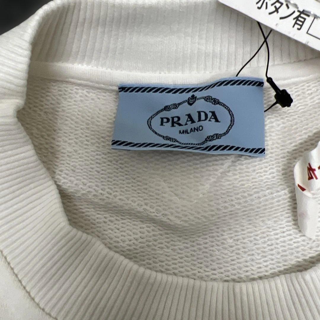 PRADA 半袖Tシャツ ホワイト XS クリーニング済