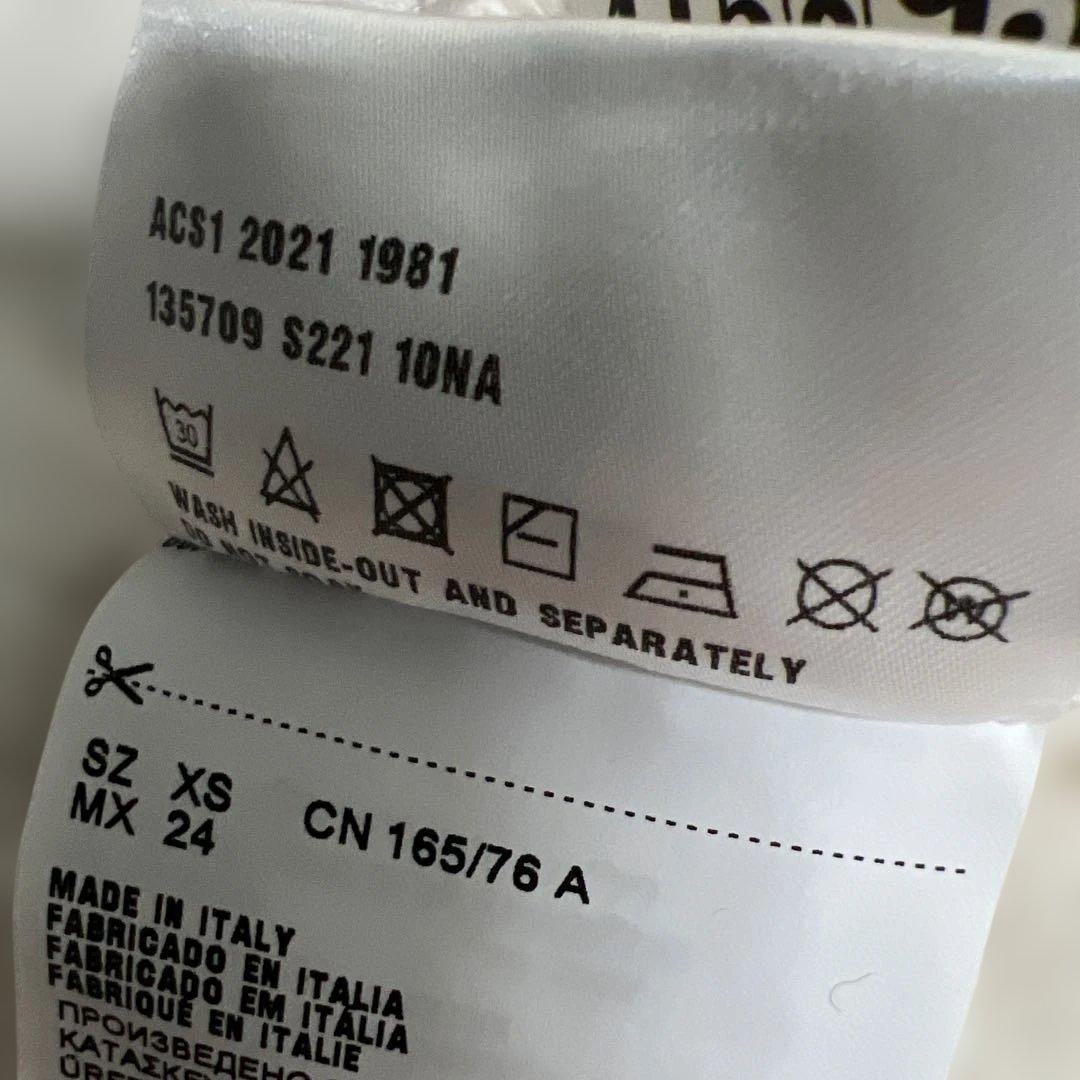 PRADA 半袖Tシャツ ホワイト XS クリーニング済