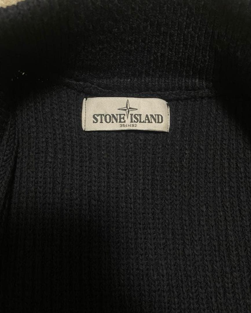 ストーンアイランド ベスト navy vest ニットベスト