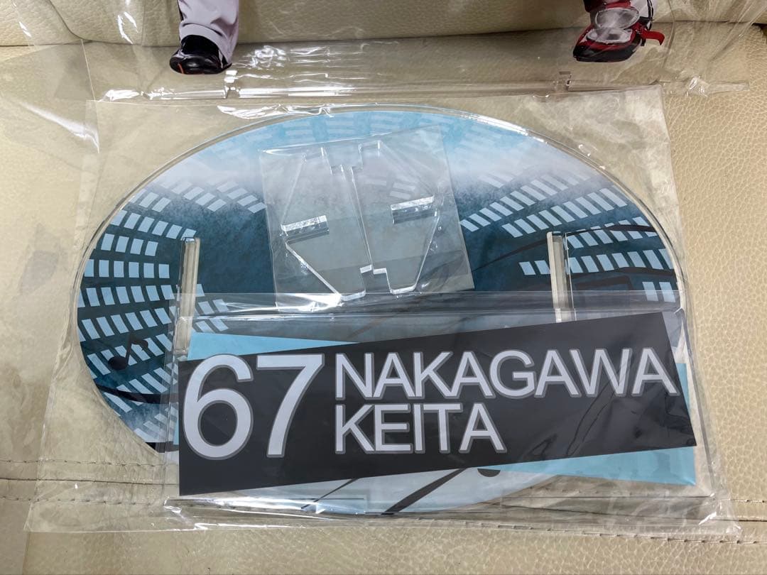 【新品未開封】オリックスバファローズ　67中川圭太　ギガ　アクリルスタンド1個