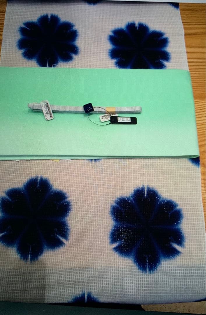 浴衣　帯　下駄セット