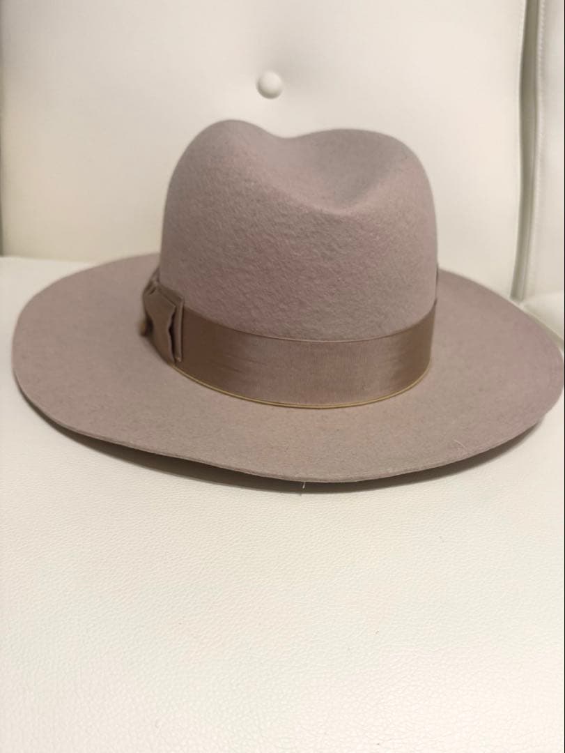 THE H.W.DOG&CO. FRONT-H フェルトハット/オフホワイト