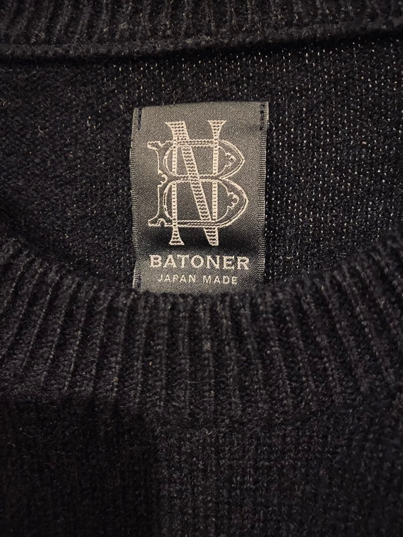 1/22迄値下24AW BATONER INNOCENT カシミヤニット 2