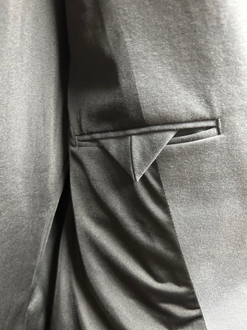 1PIU1UGUALE3 グレー ジャケット本切羽VII ジャージー素材