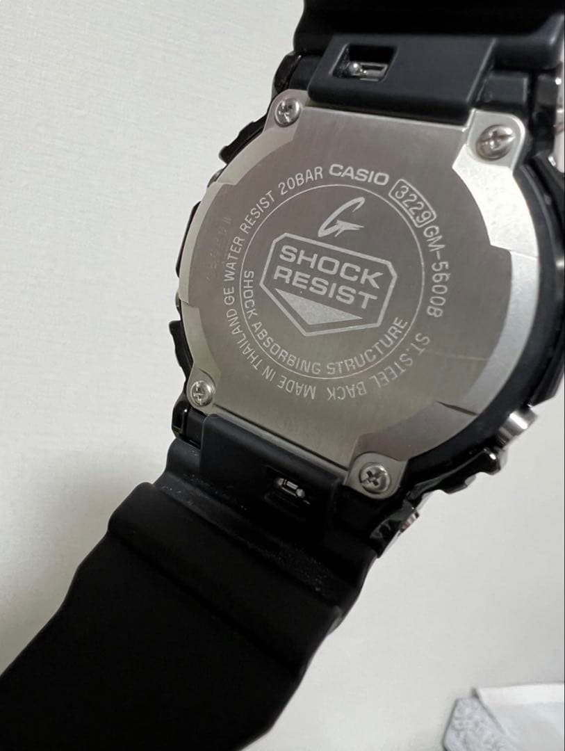 CASIO G-SHOCK GM-5600B-1JF デジタル腕時計