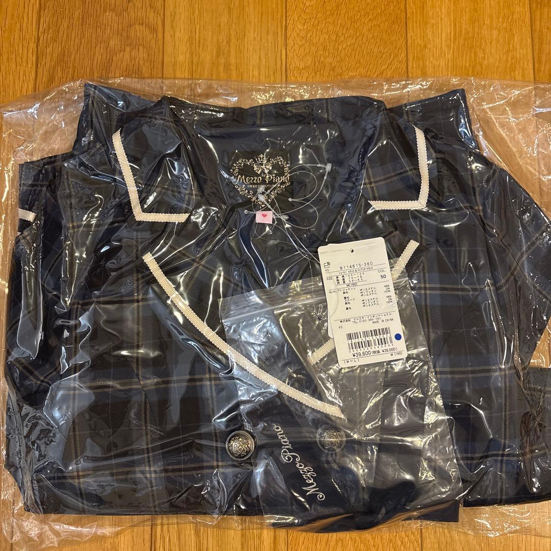 ⭐︎新品　メゾピアノ　卒服　ジャケット＆スカート&リボンセット