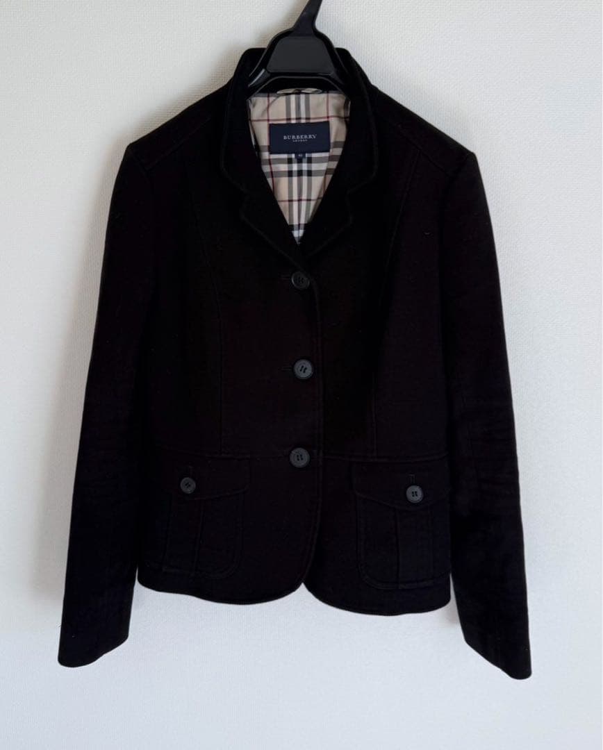 美品　BURBERRY LONDON 　テーラードジャケット　ノバチェック