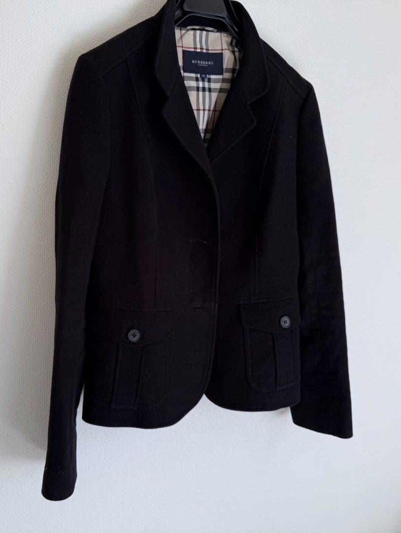 美品　BURBERRY LONDON 　テーラードジャケット　ノバチェック