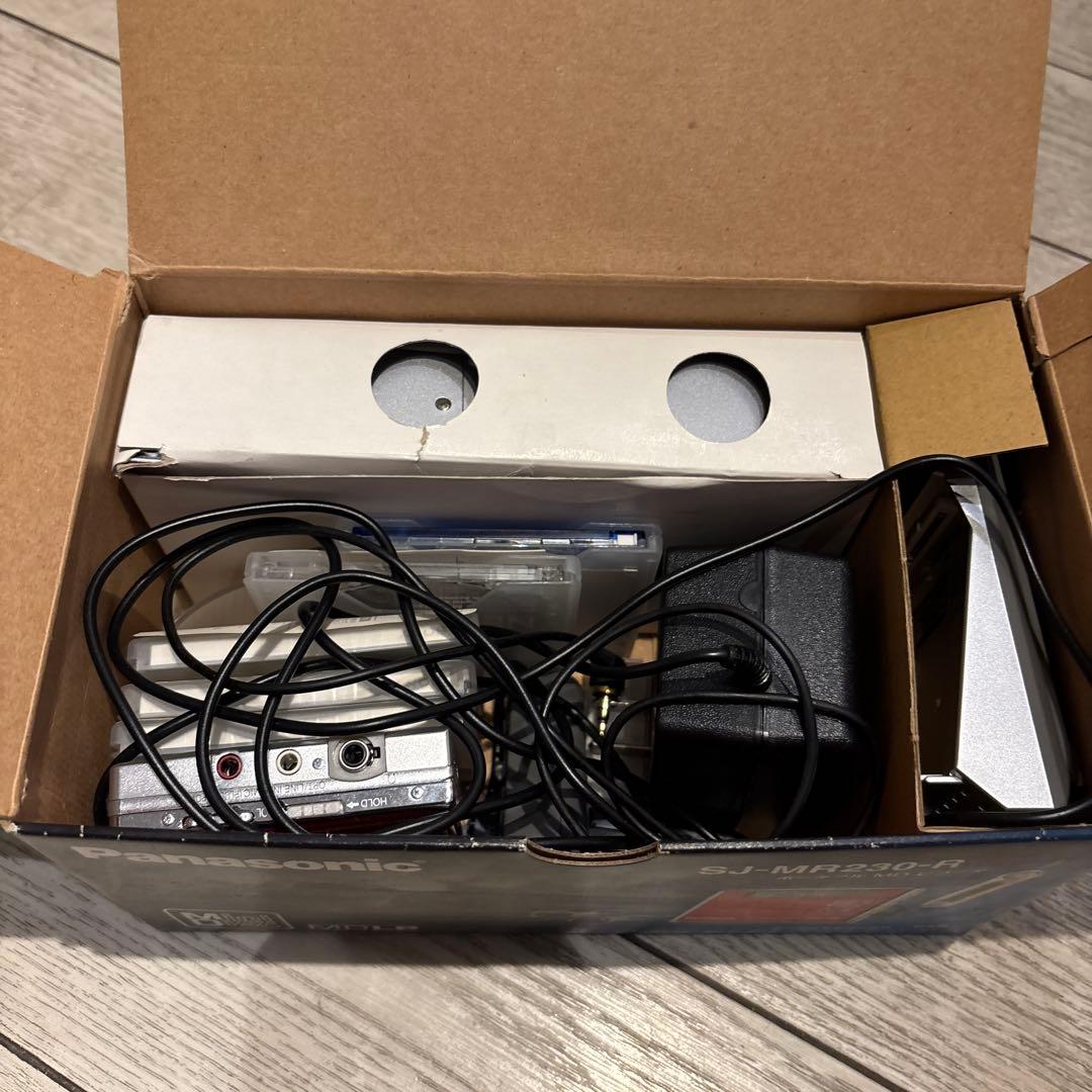 Panasonic ポータブルMDレコーダー SJ-MR230-R