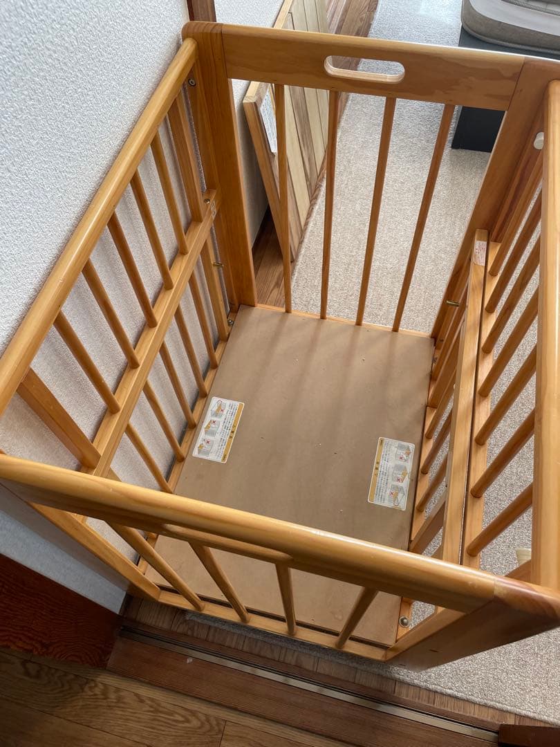 カトージ ミニミニベビーベッドⅡ （ナチュラル）