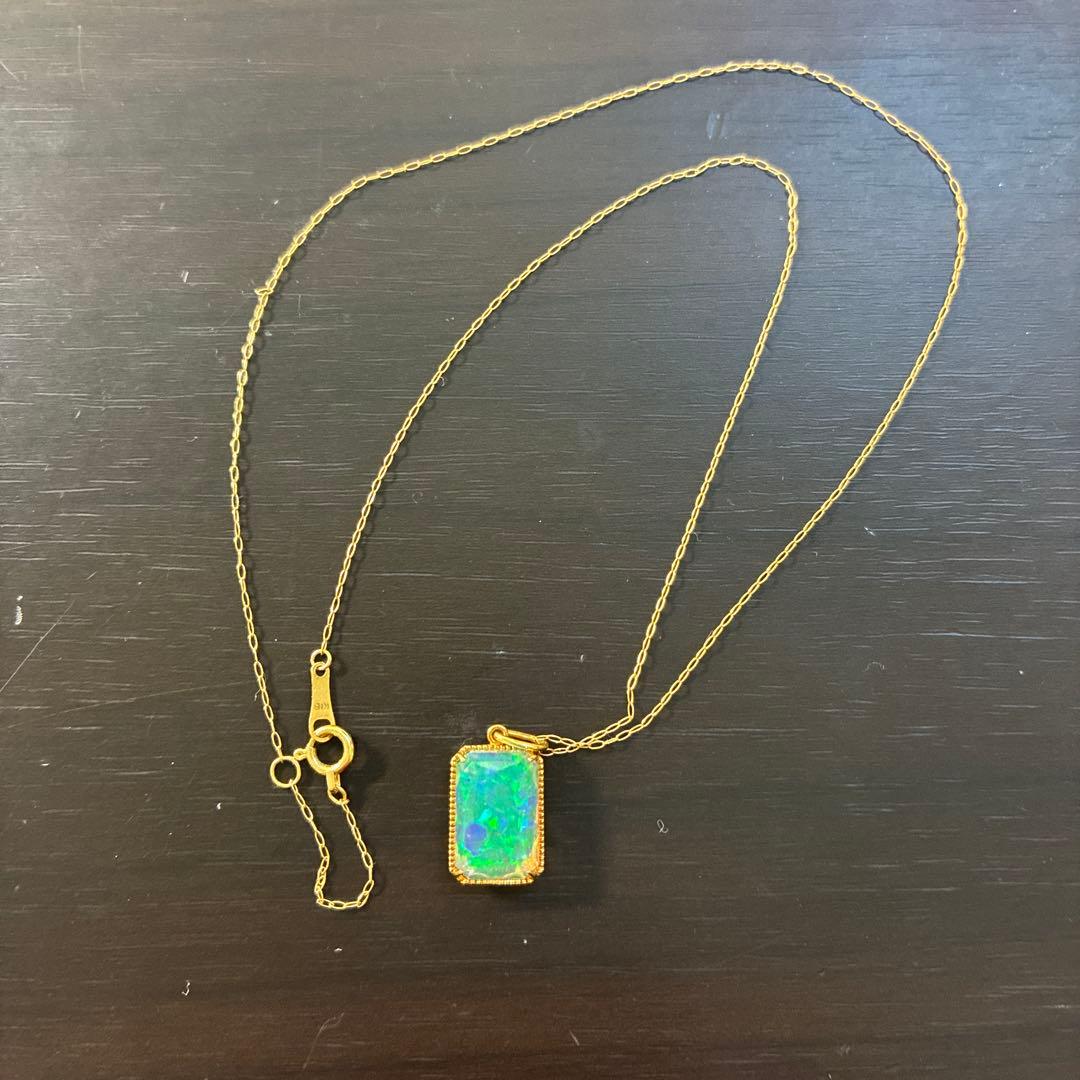 クレサンベール　ウォーターオパール　ネックレス