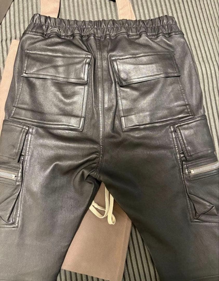 専用定価47万　国内正規品　Rick owens Mastodon レザーパンツ