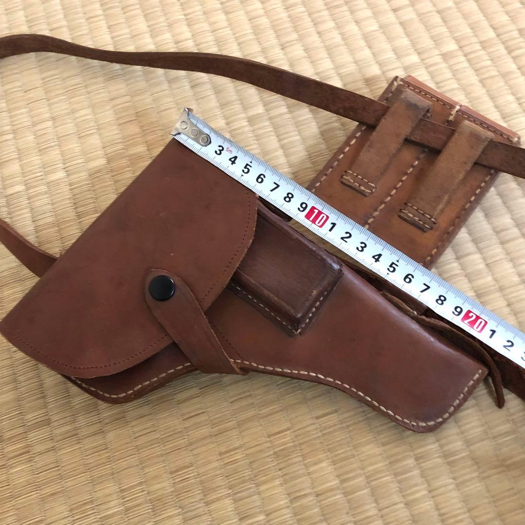 牛革54式拳銃カバー　中国版トカレフ「五四式自動手槍」カバー警用本物保証　時代物