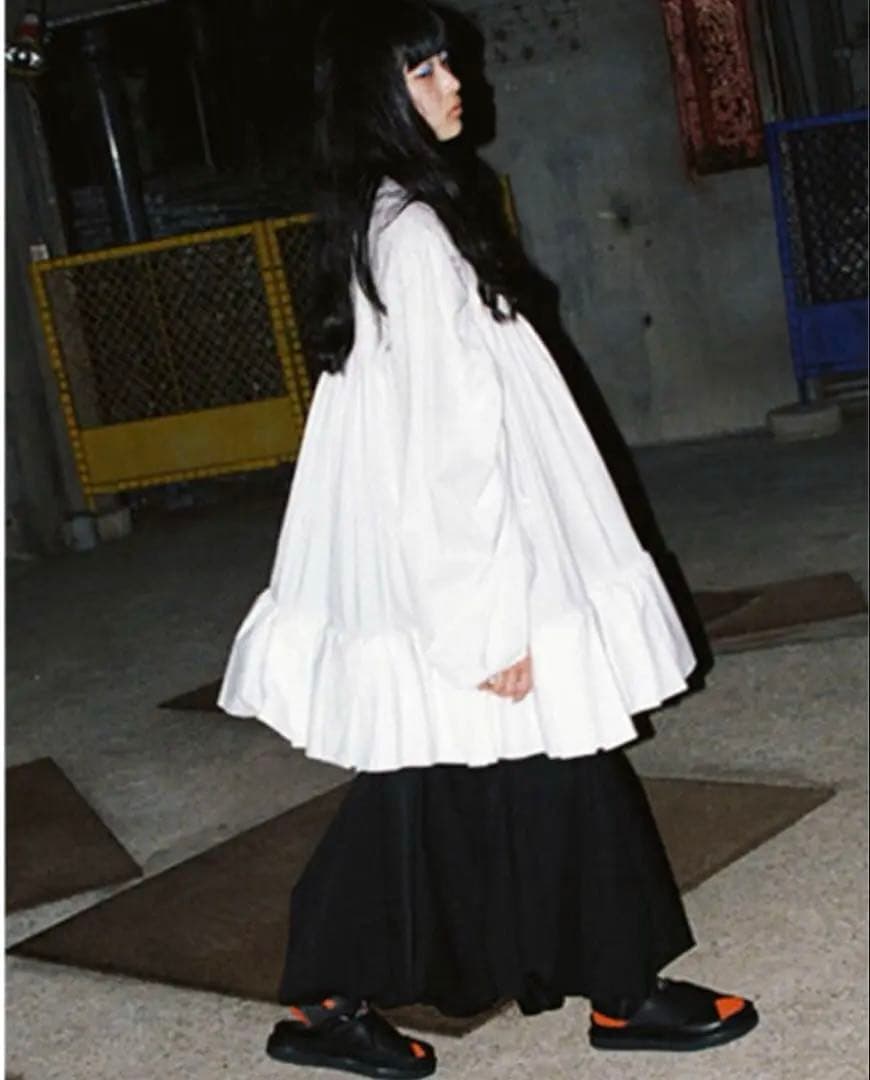 リサ 希少 エンフォルド SOMELOS ボリュームフリル チュニック