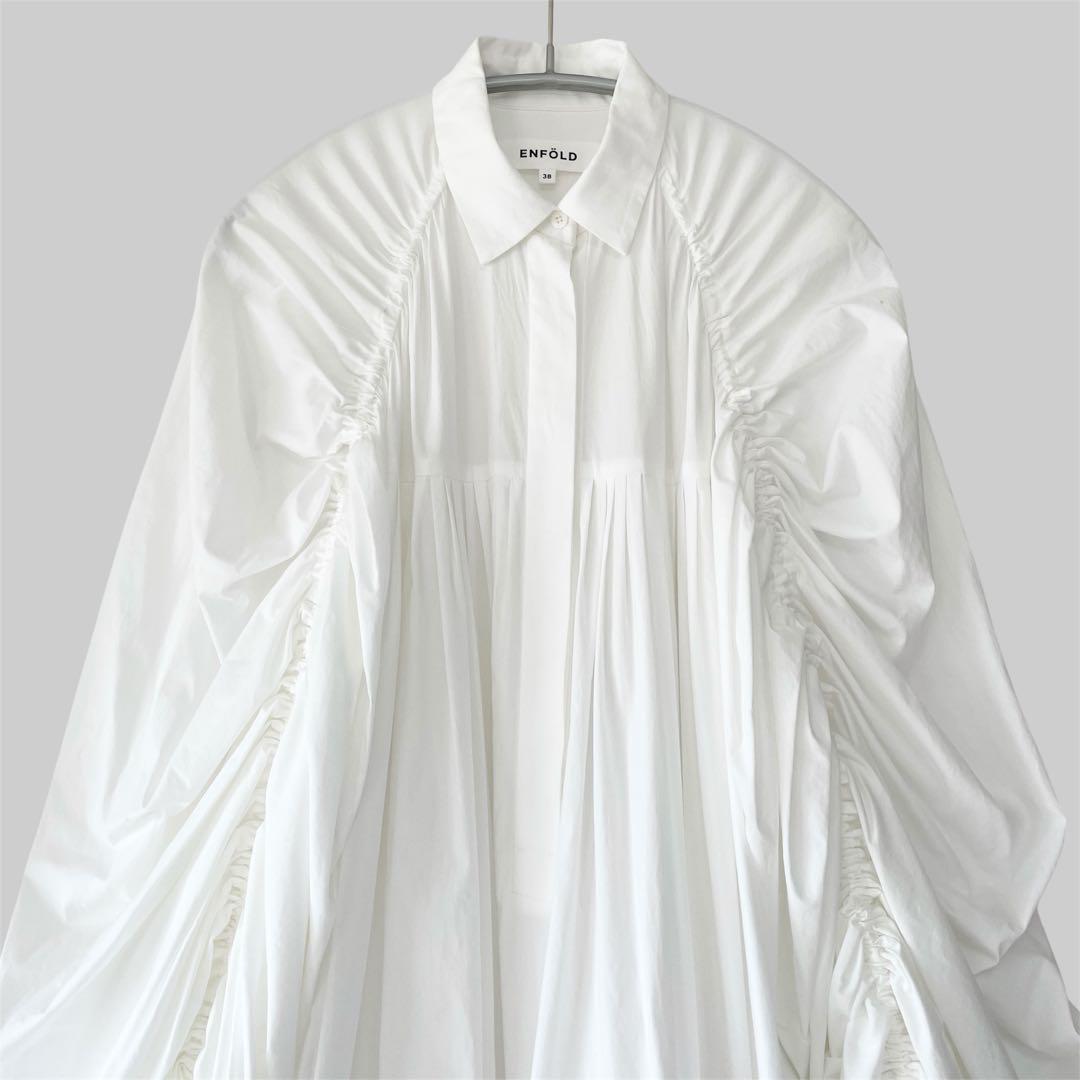 リサ 希少 エンフォルド SOMELOS ボリュームフリル チュニック