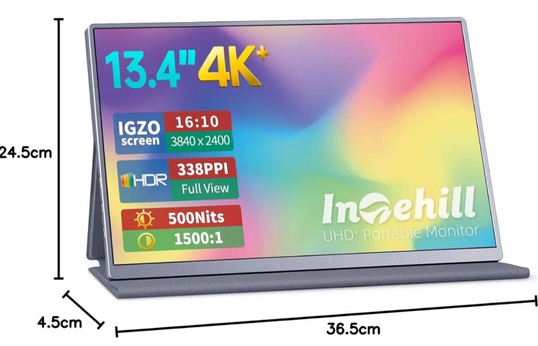 し*な様 13.4インチ 4K IGZOポータブルモニター