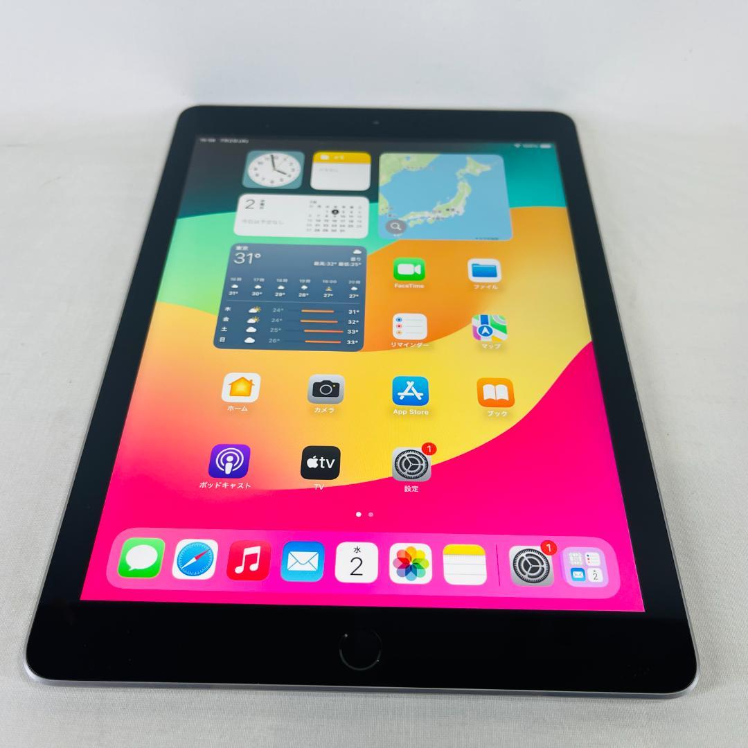 【状態良好】iPad6 128GB wifi バッテリー89%(0337)