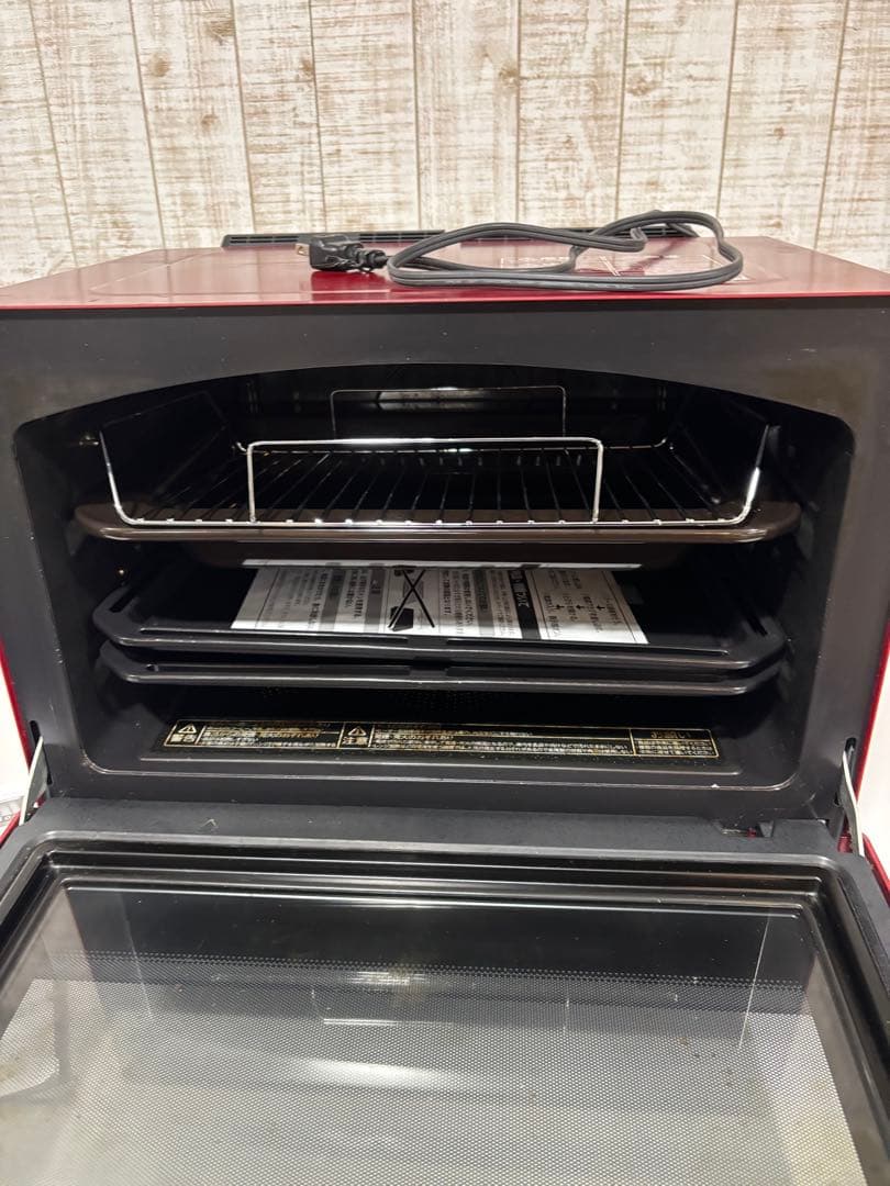 石窯オーブンTOSHIBA ER-PD7000(R) 赤