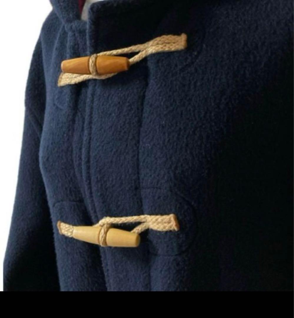 MONTGOMERY モンゴメリーネイビー ダッフルコート Lメンズ　英国製