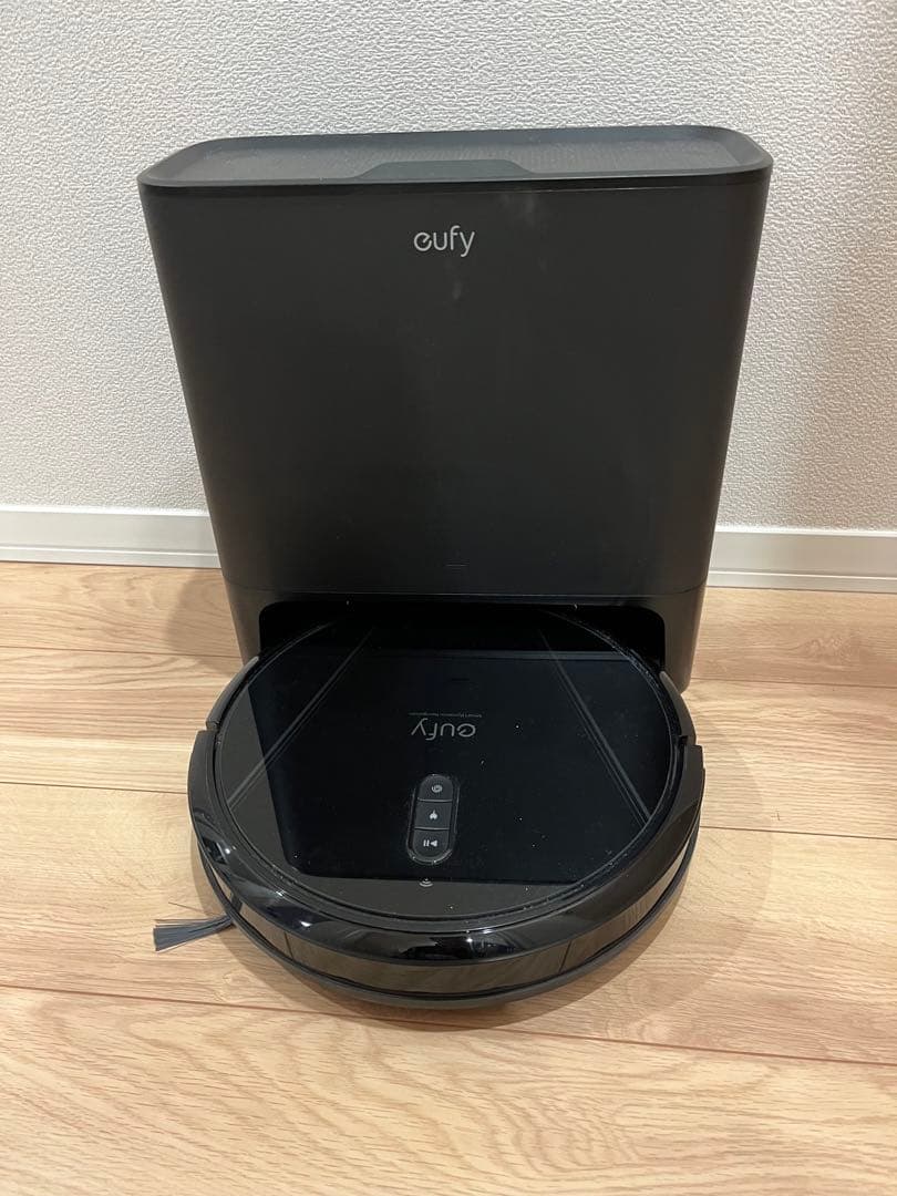 eufy ロボット掃除機 本体 黒 充電ドック付き　専用ゴミ袋付き　g40+