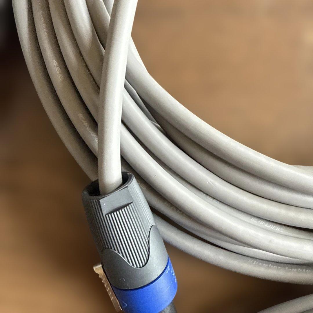 ［新品:最終価格］カナレ　スピーカーケーブル　10m 5本セット②