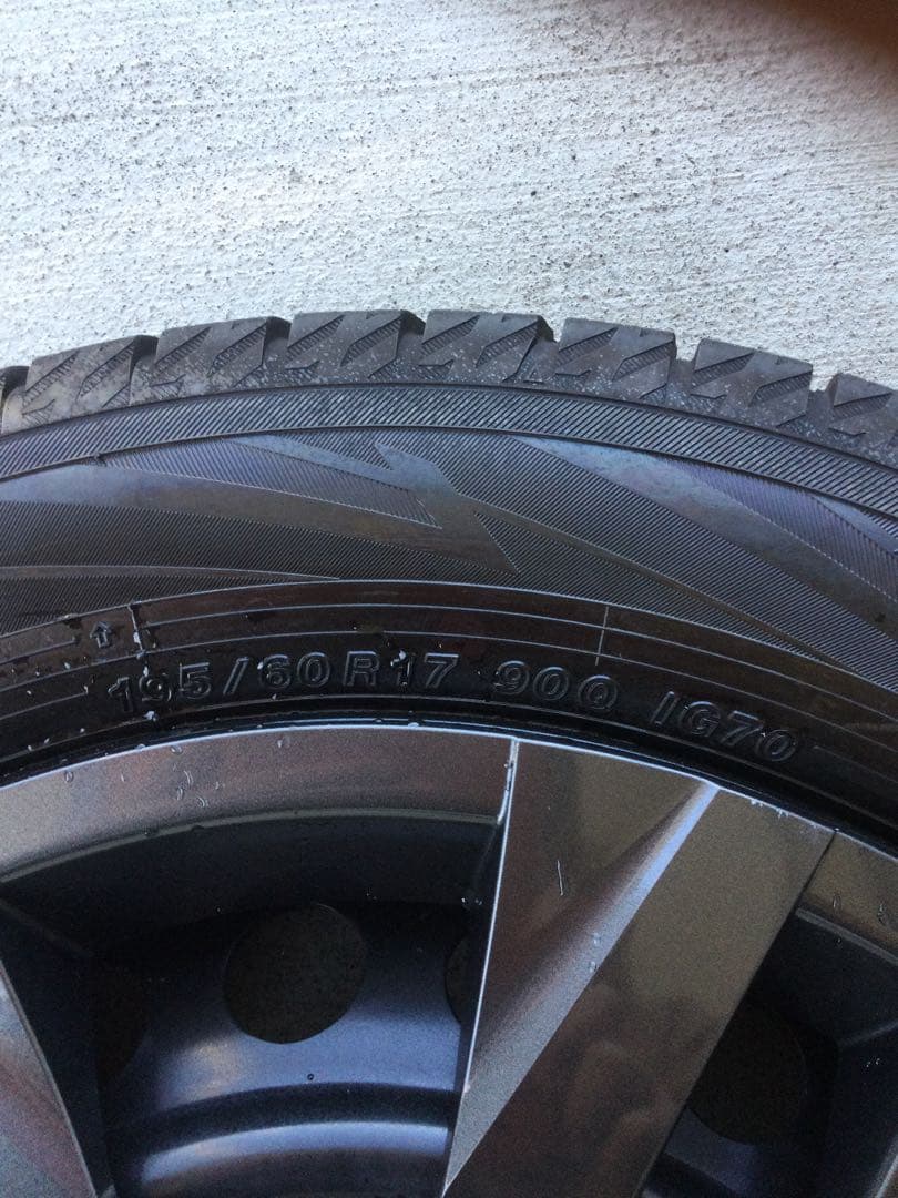 スタッドレスタイヤYOKOHAMA ice GUARD 17インチ 4本セット