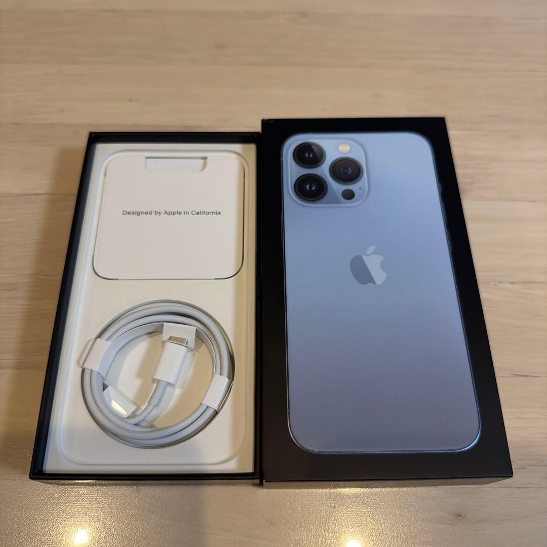 （美品）iPhone13pro 256GB シエラブルー