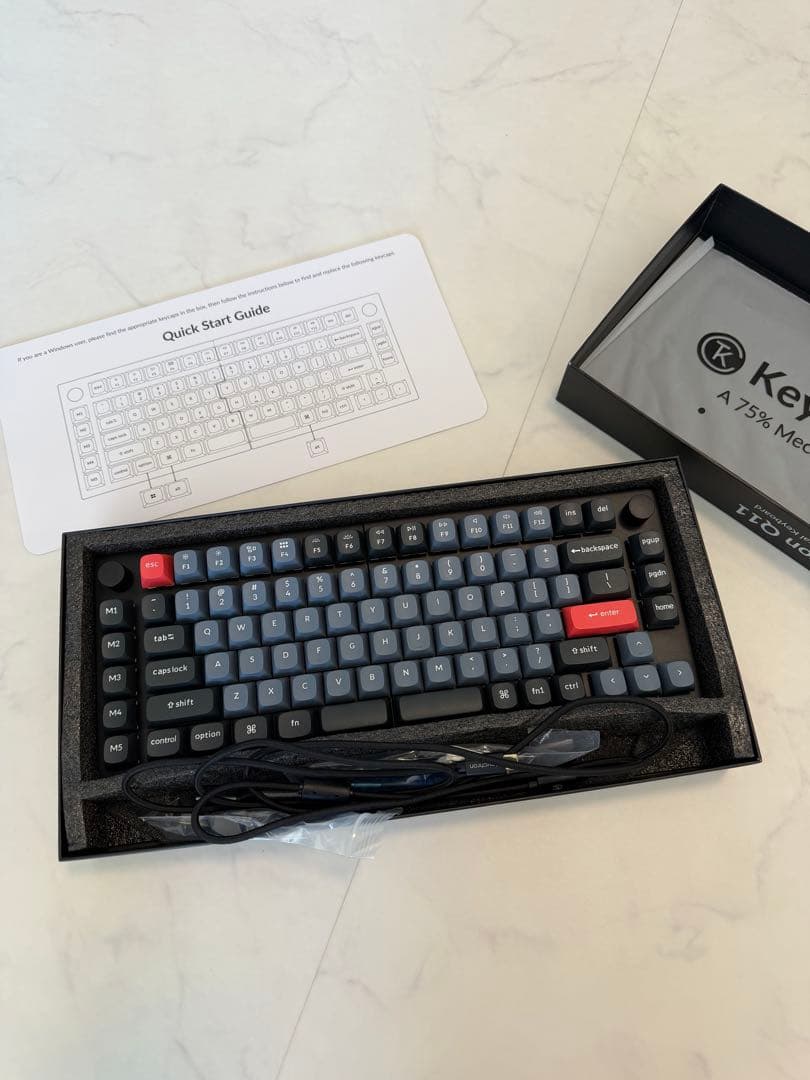 ジ*ー様 Keychron Q11 75% メカニカルキーボード 本体