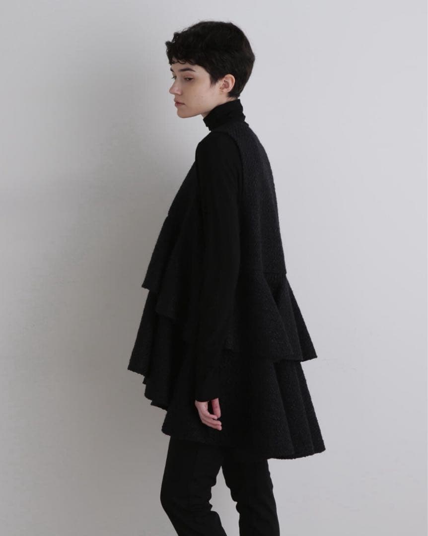 ★LE PHIL ルフィル ロービングツィードティアードジレ★