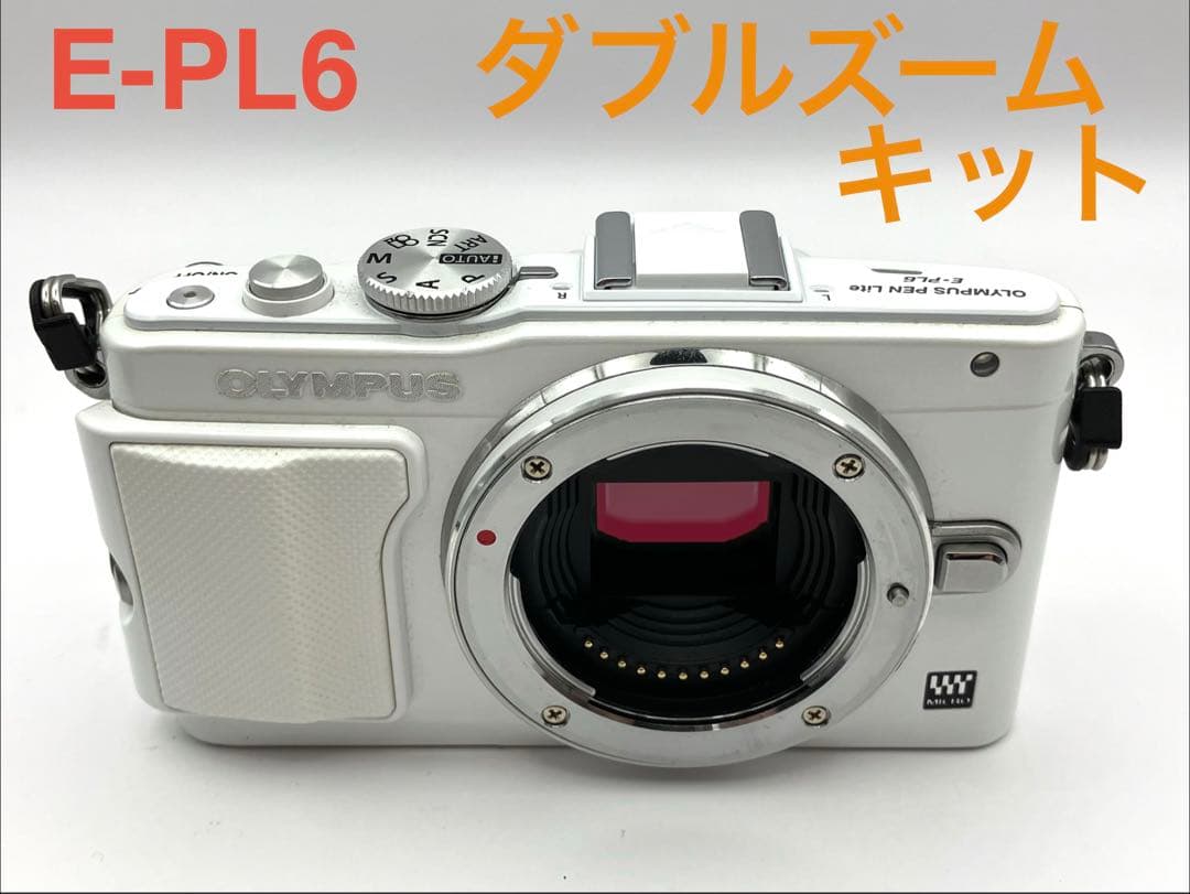 OLYMPUS E-PL6 ダブルズームキット　ショット数29回