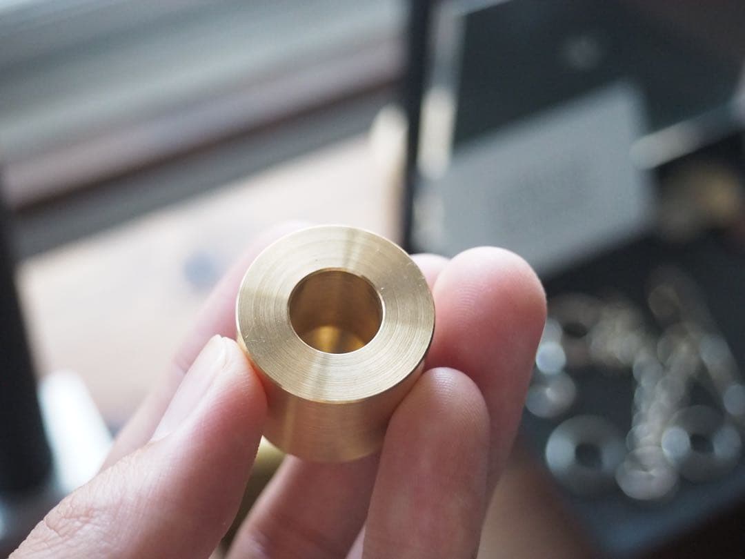 みずかけな　16本　真鍮製 ペン立て 一本用 インテリア 穴径太め