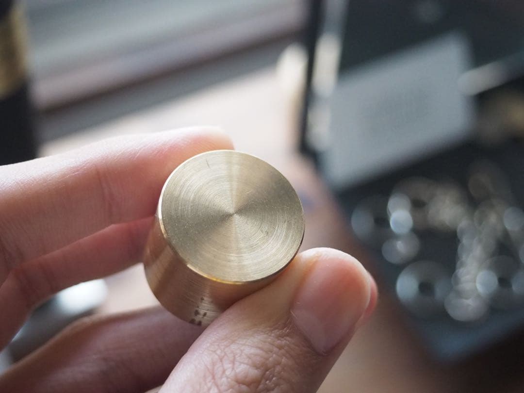 みずかけな　16本　真鍮製 ペン立て 一本用 インテリア 穴径太め