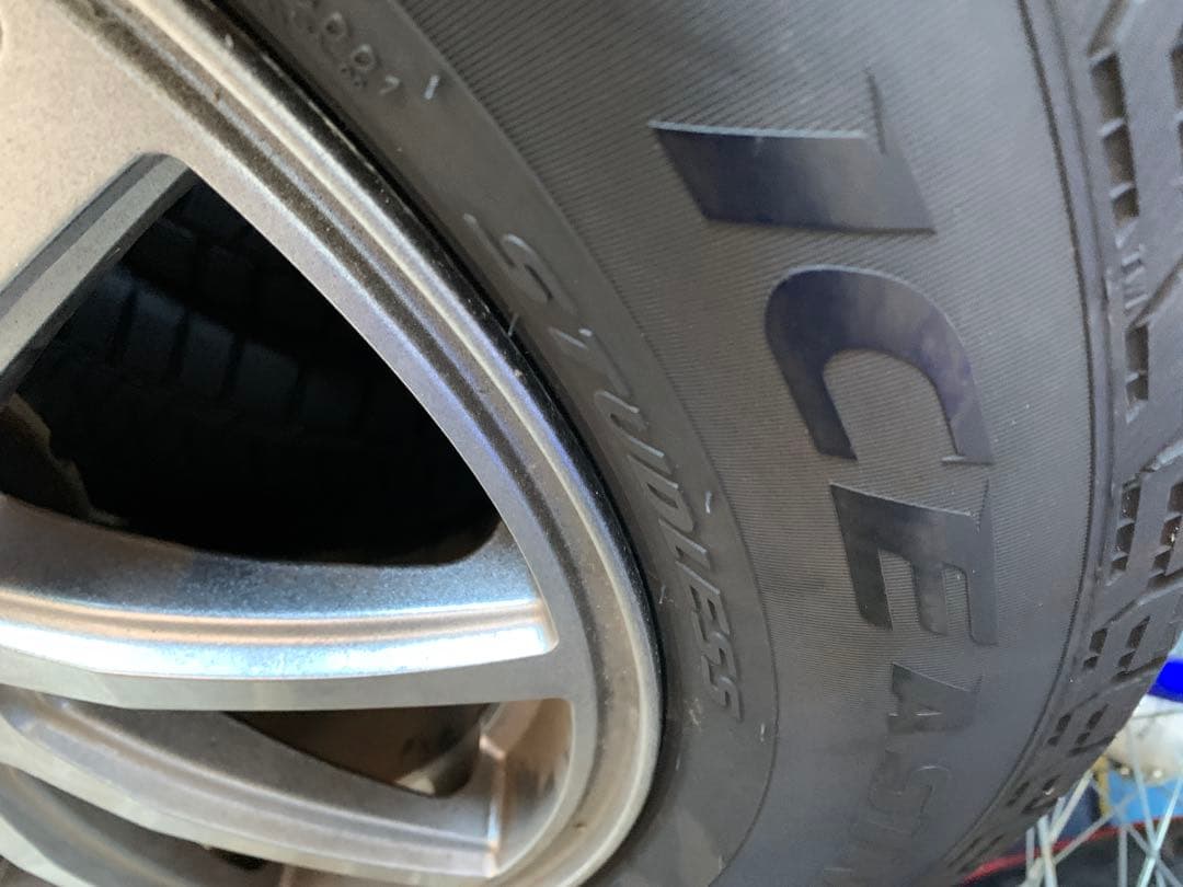 kent　シルバー5スポークホイールとピレリタイヤセット