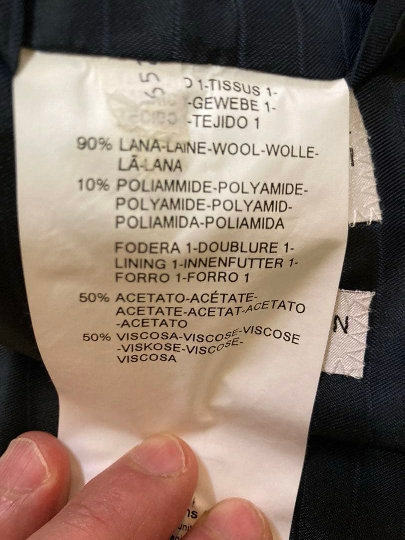 ARMANI COLLEZIONI アルマーニ スーツ ネイビー サイズ46