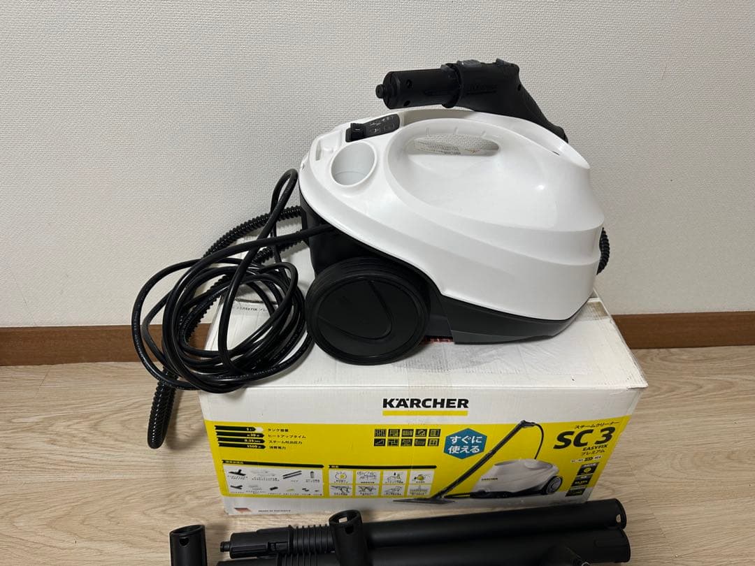 良品 ケルヒャー SC3 EasyFix プレミアム スチームクリーナー