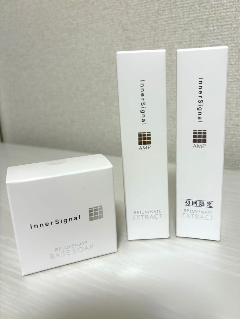 インナーシグナル　リジュブネイトエキス　ソープ　3点