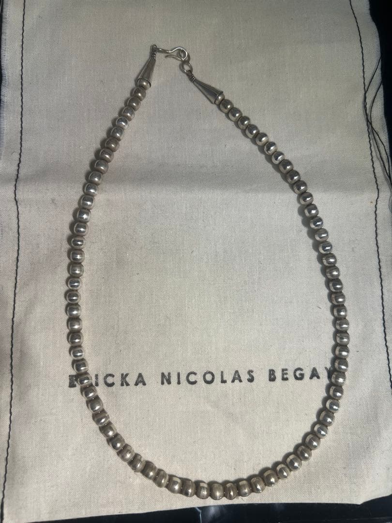 ERICKA NICOLAS BEGAY シルバーネックレス