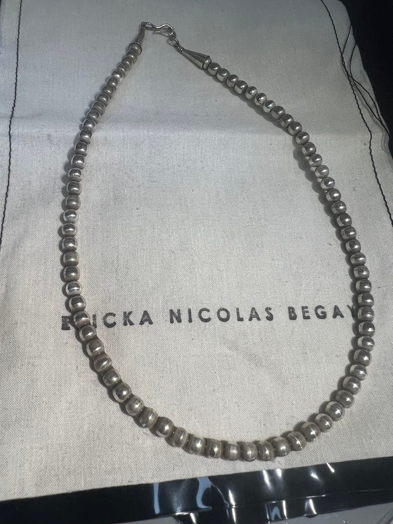 ERICKA NICOLAS BEGAY シルバーネックレス