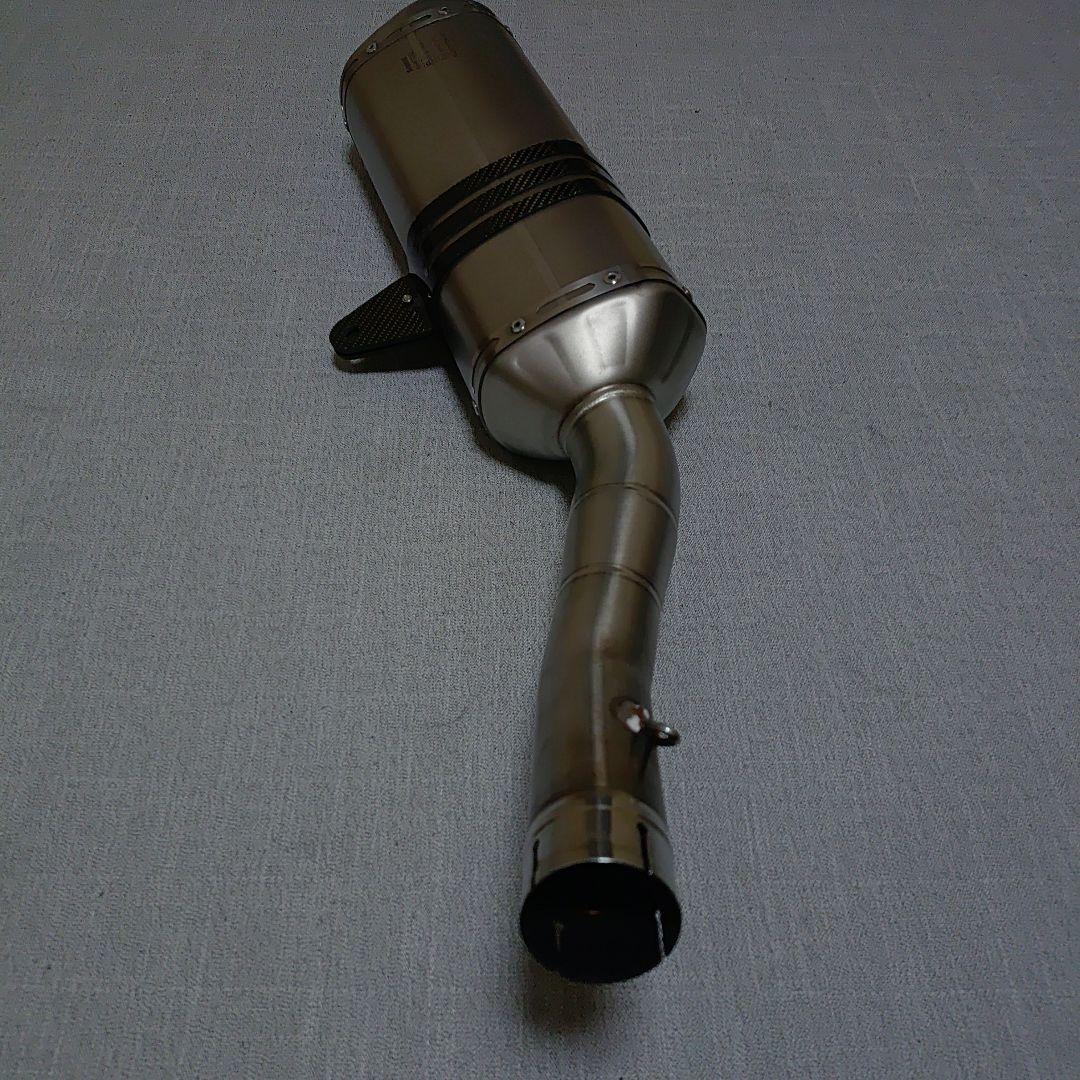 と*も様 【最終変更】AKRAPOVIC テネレ700　スリップオンマフラー　E