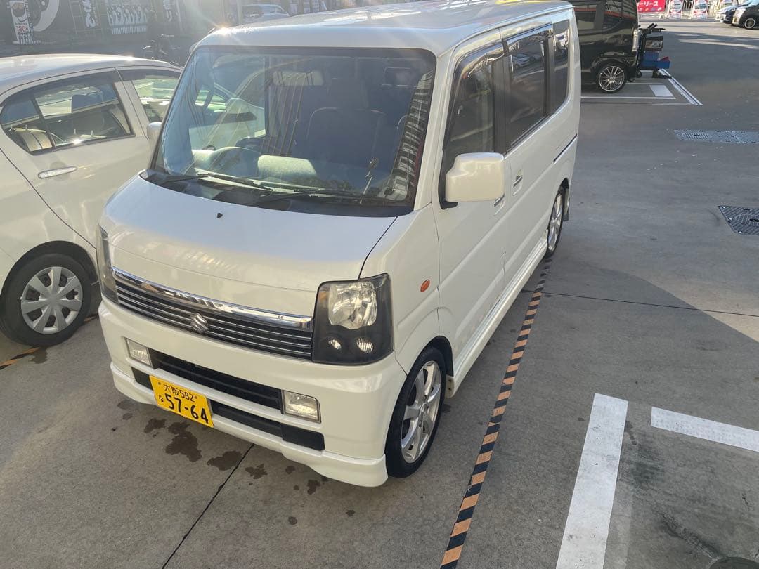 エブリイワゴン　ターボ　車検あり！