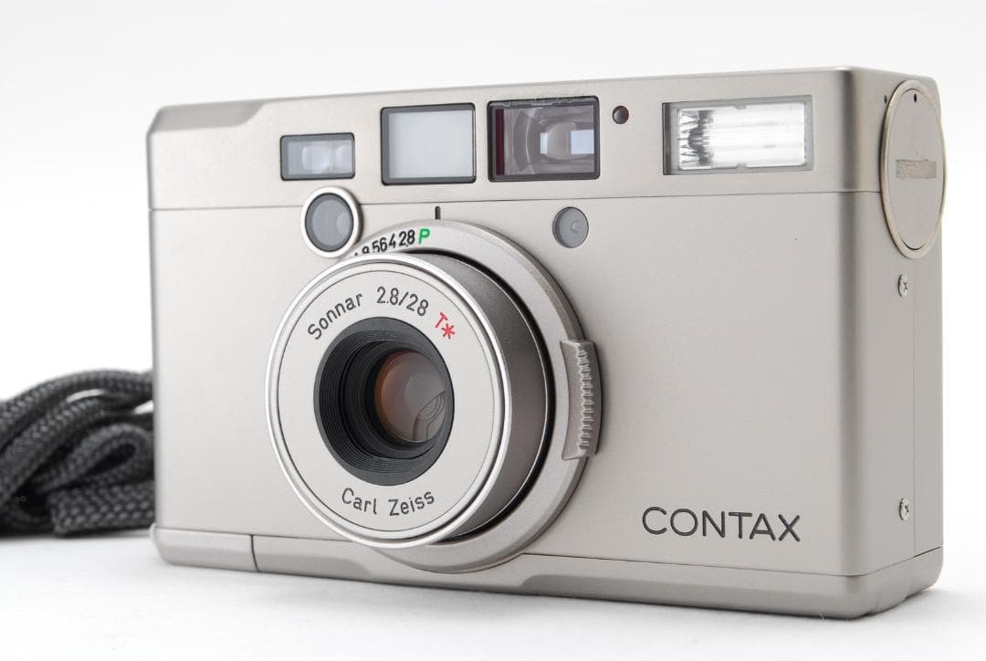 未使用☆初期保証！Contax Tix Carl Zeiss 28mm f2.8