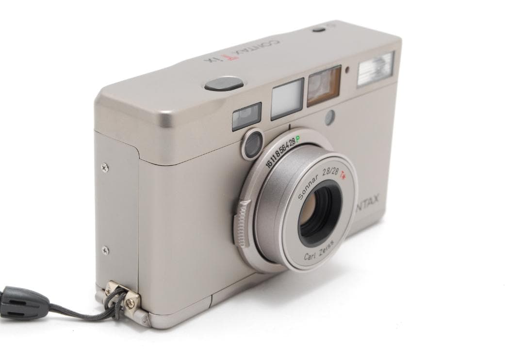 未使用☆初期保証！Contax Tix Carl Zeiss 28mm f2.8