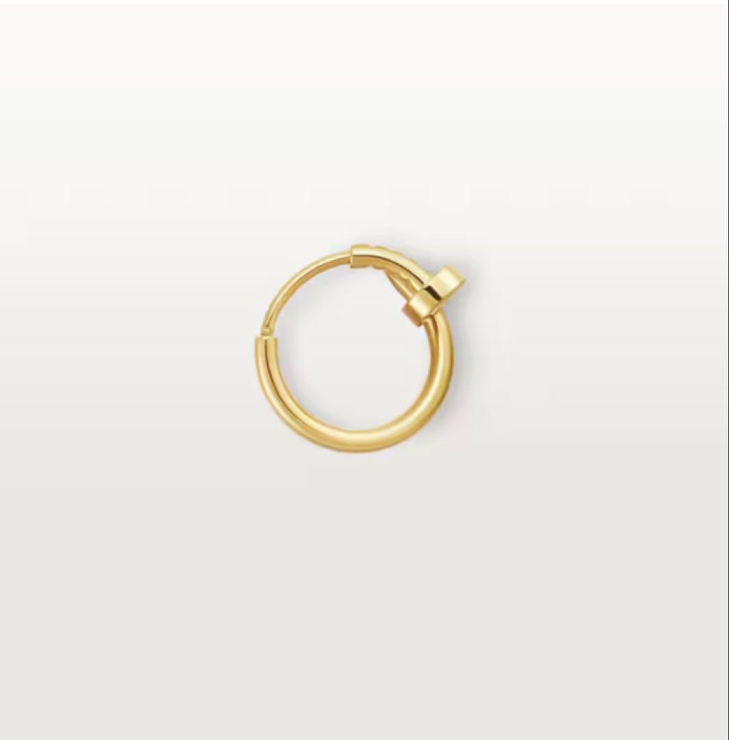 Cartier カルティエ ジュストアンクル シングルピアス ゴールド YG片耳
