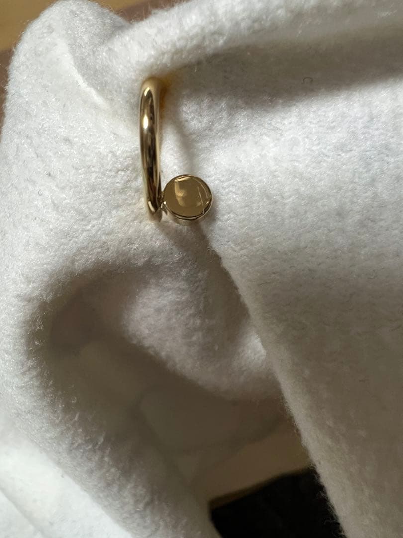 Cartier カルティエ ジュストアンクル シングルピアス ゴールド YG片耳