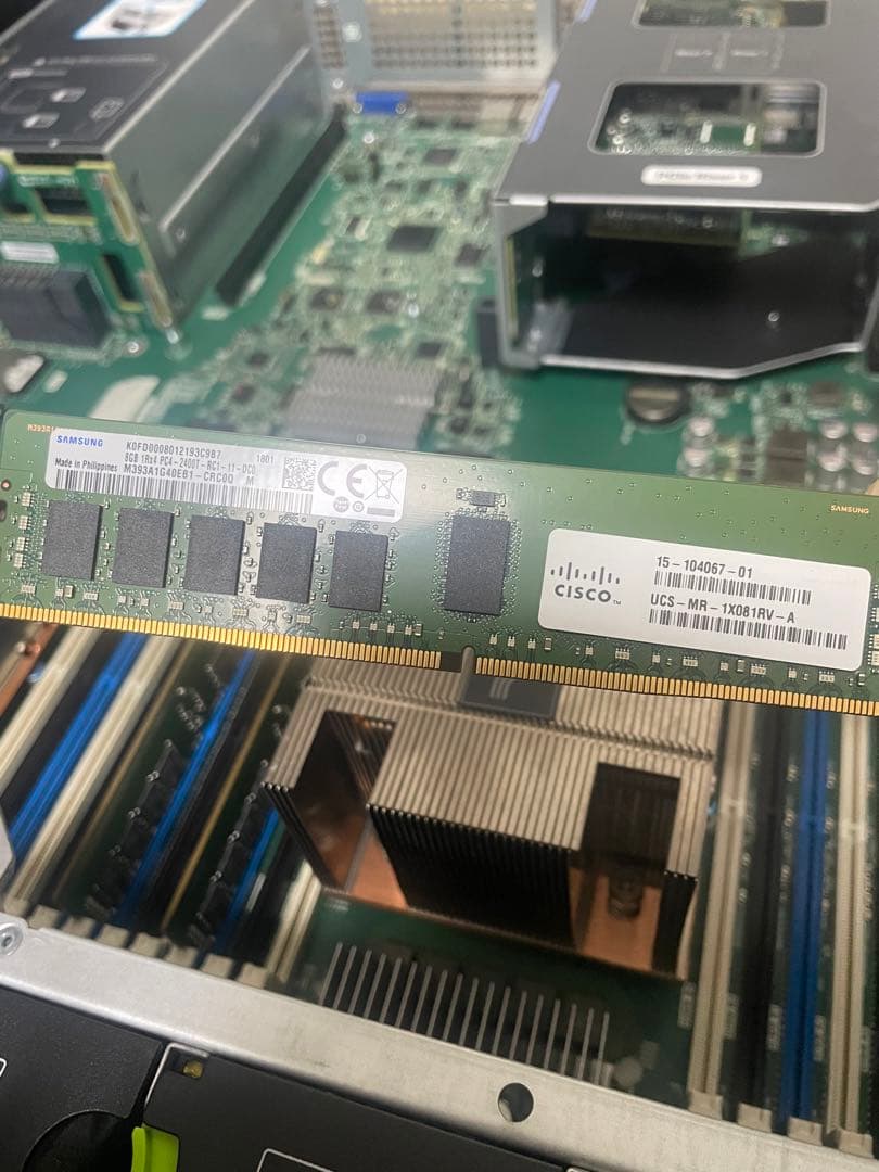 サーバー Cisco UCS C220 M4 E5-2630V4 32G